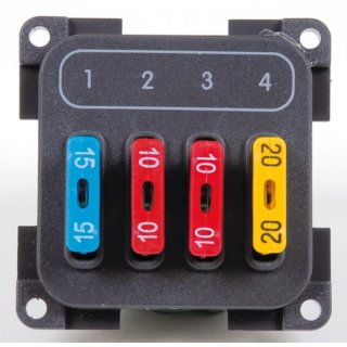 CBE Sicherungsmodul mit 4 Sicherungen P928
