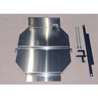 Batterie Halterung Alu blank Fiat X250 T056