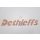 Dethleffs Logo Aufkleber Schriftzug „Dethleffs“ MJ 2013 Heck Deko Emblem T083