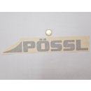 Pössl Logo Aufkleber Schriftzug...