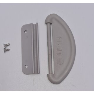 Remis Griff grau für Duschtüren Ersatzteilnr. 10029890 Remilight/Remistyle R619