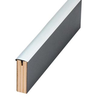 T-Umleimer 5 m einseitig mit Nase Für Plattenstärke 15mm Silber R664