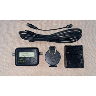 Satellit Finder Kit Satfinder und Kompass Rarität T240