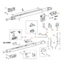 Thule Stützbein-Wandhalterung & Handkurbelhalterung Omnistor 6002/6502/6900 T282