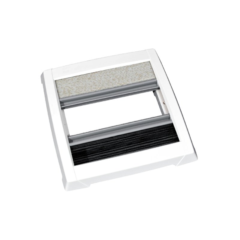 MPK Dakraam, klep, 28 x 28 cm, voor caravan, camper, boot voor dakdiktes van 46-72 mm