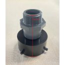 Valterra Adapter 3" Bajonett auf Schlauchanschluss mit 1 1/2" Gewinde T335