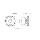 Caratec Audio Lautsprecher CAC 1001 Coaxial-Lautsprecher Fiat Ducato Pössl R723