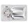 Fawo Magma LED-Aufbauleuchte 12V / 1W silber Wandleuchte R727