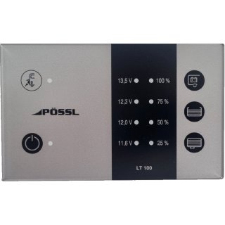 LED Kontrollpanel Schaudt LT 100 Bedienteil 12V mit Pössl Logo Panel EBL R781