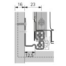5 P. Hettich Quadro V6+ Silent 470 mm EB12,5 mmt li/re Schubkastenschienen R798