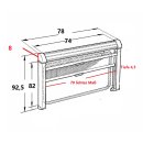 Dometic Kasettenrollo Rastrollo 3000 78 x 92 cm Rollo Fensterrollo R847