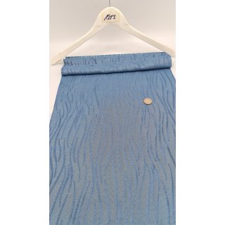 Möbelbezugsstoff Polsterstoff Dekostoff Vorhangstoff Stoff Blau 1203