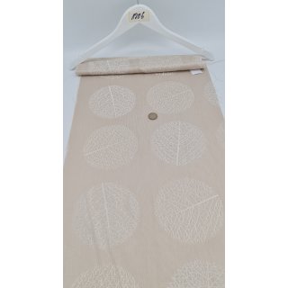 Möbelbezugsstoff Polsterstoff Dekostoff Vorhangstoff Tischdecke Stoff creme 1206