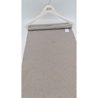 Möbelbezugsstoff Polsterstoff Stoff Bezugsstoff Webstruktur Braun/Beige 1211