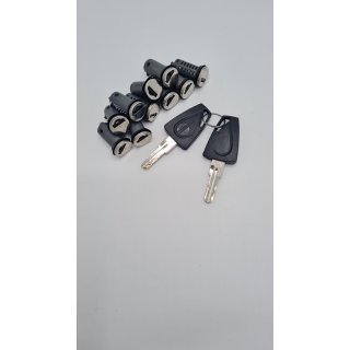 Zadi Schliesszylinder 10 St. & 2 Schlüssel STS Zylinder Schloss Wohnwagen R875
