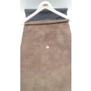Möbelbezugsstoff Polsterstoff Stoff Vintage Velours Braun Dekostoff 1250