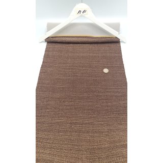 Möbelbezugsstoff Polsterstoff Dekostoff grobe Webstruktur Braun Stoff 1280