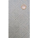Möbelbezugstoff Polsterstoff Dekostoff Webstruktur Blau Beige Vorhangstoff 1291