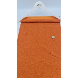 Möbelbezugsstoff Polsterstoff Wollstoff Filzstruktur Orange Bezugsstoff 1290