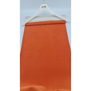 Möbelbezugstoff Polsterstoff Bezugstoff Velours Microfaser Orange Stoff 1297