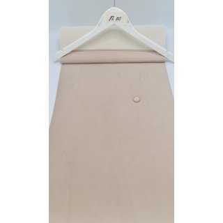Möbelbezugsstoff Polsterstoff Bezugsstoff Velours schaumkaschiert Beige 1300