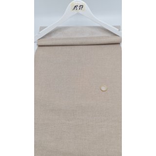 Möbelbezugstoff Polsterstoff Deko Leinenoptik Bezugsstoff Beige Stoff 1327