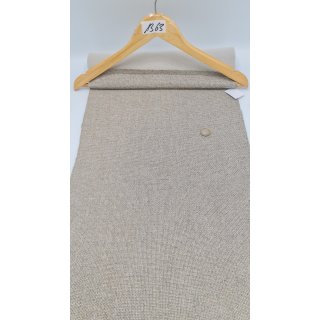 Möbelbezugstoff Polsterstoff Webstruktur schaumkaschiert Beige Stoff 1363