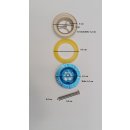 Syphonsieb Siebkörbchen Siebkorb Ablaufsieb Abfluss-Stöpsel 1 1/4" x 65 mm R903
