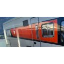 Aufkleber Niesmann + Bischoff Arto/Flair Frontspoiler orange Reisemobil U068