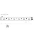 LED-Lichtschienensystem 12 V Kopfseite Bett & Sitzgruppe Dethleffs Beleuchtung U086