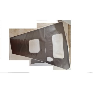 Dethleffs Design Aufkleber Globebus T6 `17 Flügel Mitte rechts dgrau/met. U089
