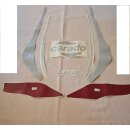 Carado Design-Aufkleber Satz hinten A70 / A464 Schriftzug...