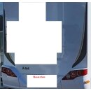 Carado Design-Aufkleber Satz hinten A70 / A464 Schriftzug U239