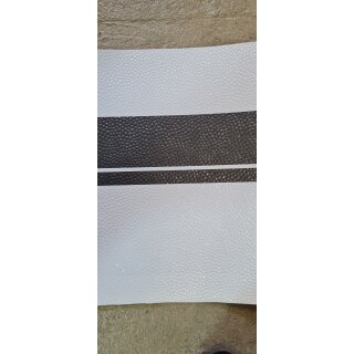 Meterware Hammerschlagblech Weiß/Grau 64cm Reparaturblech Warzenblech Blech U525