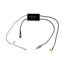 Aktiver Antennensignal-Verteiler FM DAB+ Splitter...