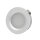Jamara LED Einbauleuchte Imber 12 V 4000 k Silber U591