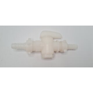 HÜNERSDORFF Absperrhahn 3/4" Durchgangshahn mit Schlauchanschluß R 1/2" U655