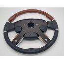 Lenkrad Wheel Galaxy Black Holzlenkrad Mahagoni Wurzelholz Iveco MAN U665