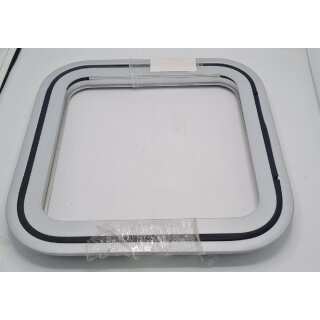 Carthago Klappenrahmen für Serviceklappe 410 x 340 mm Silber Toilettenklappe U667