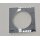 2 Stück Berker Integro Pure Rahmen 1-fach chrom glanz Aufschrift "ON OFF" U670