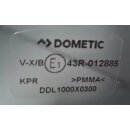 Dometic Seitz Ersatzscheibe für S4/S5-Ausstellfenster DDL1000 x 300 mm U671