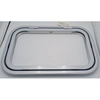 Carthago Klappenrahmen für Serviceklappe 720 x 480 mm Silber Stauraumklappe U675