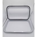 Carthago Klappenrahmen für Serviceklappe 720 x 480 mm Silber Stauraumklappe U675