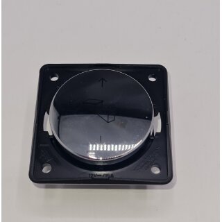 Berker Integro Flow/Pure Wechselschalter chrom glänzend 12/230V mit Kabel U724