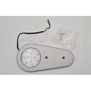 Dimatec Schrankleuchte 12 V 1,8 W Satinsilber Stauraumleuchte U732