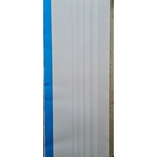 Meterware Hammerschlagblech Weiß/Grau 66cm Reparaturblech Warzenblech Blech U734