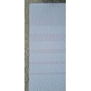 Meterware Hammerschlagblech Weiß/Grau 66cm Reparaturblech Warzenblech Blech U734
