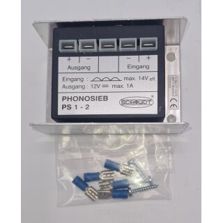 Schaudt (Lippert) Phonosieb PS 1-2 Entstörfilter U738