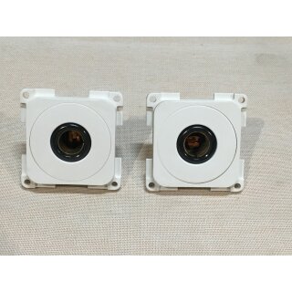 2 Stück Presto 12V Steckdose weiß Wohnwagen KFZ Zigarettenanzünderdose G781