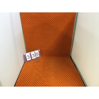 Möbelbezugsstoff Polsterstoff Dekostoff Bezugsstoff Stoff Velours Orange 335